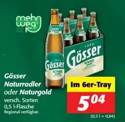 Nah&Frisch Gösser Naturradler oder Naturgold Angebot
