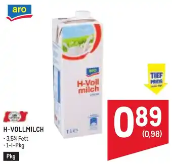 Metro H-vollmilch Angebot