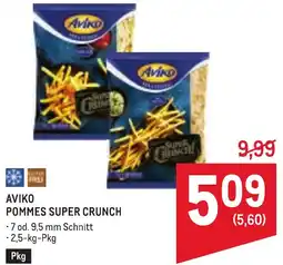 Metro Aviko pommes super crunch Angebot