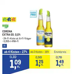 Metro Corona extra od. 0.0% Angebot