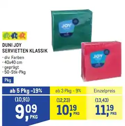 Metro Duni joy servietten klassik Angebot