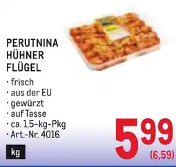 Metro Perutnina hühner flügel Angebot