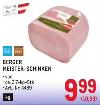 Berger meister-schinken