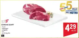 Metro Schweine schopf Angebot
