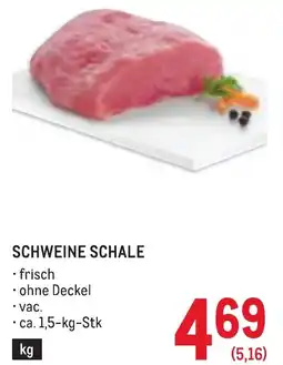 Metro Schweine schale Angebot
