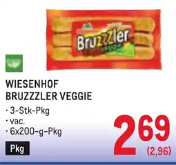 Metro Wiesenhof bruzzzler veggie Angebot