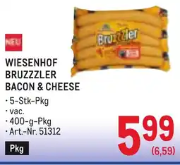 Metro Wiesenhof bruzzzler bacon & cheese Angebot