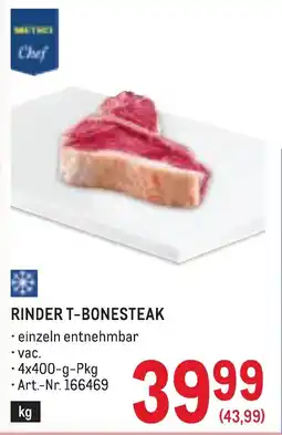 Metro Rinder t-bonesteak Angebot