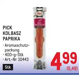 Metro PICK KOLBASZ PAPRIKA Angebot