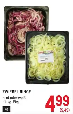 Metro Zwiebel ringe Angebot
