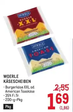 Metro Woerle käsescheiben Angebot