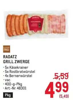 Metro Radatz grill zwerge Angebot