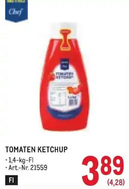 Metro Tomaten ketchup Angebot