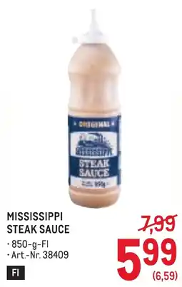 Metro Mississippi steak sauce Angebot