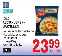 Metro Iglo asc knusper- garnelen Angebot