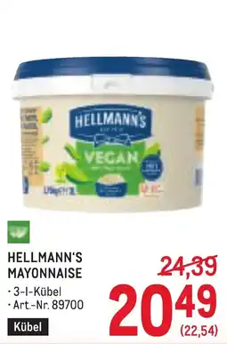 Metro Hellmann's mayonnaise Angebot