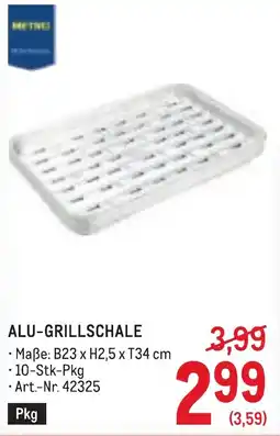 Metro Alu-grillschale Angebot