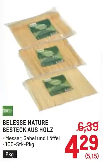 Metro Belesse nature besteck aus holz Angebot