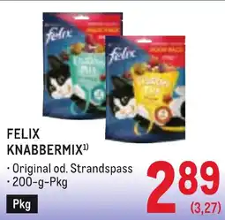 Metro Felix knabbermix¹ Angebot
