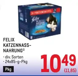 Metro Felix katzennass- nahrung Angebot