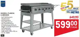 Metro Gasgrill plancha 6-brenner Angebot