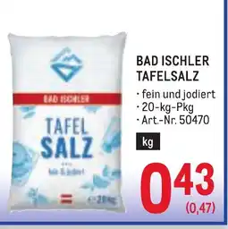 Metro Bad ischler tafelsalz Angebot
