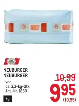 Metro Neuburger neuburger Angebot