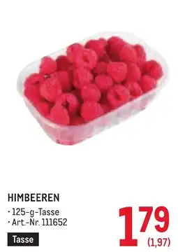 Metro Himbeeren Angebot