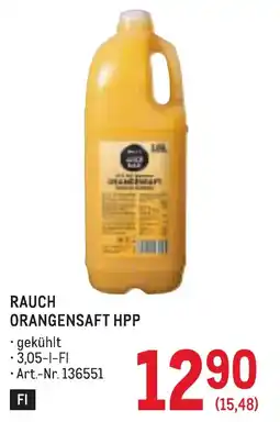 Metro Rauch orangensaft hpp Angebot