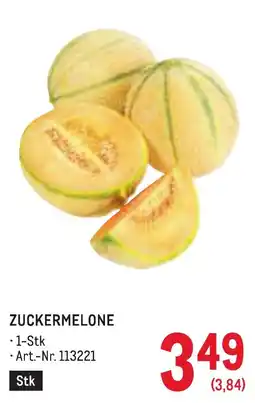 Metro Zuckermelone Angebot