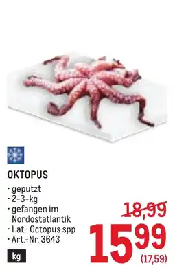 Metro Oktopus Angebot