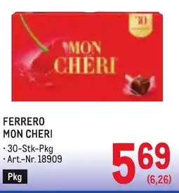 Metro Ferrero mon cheri Angebot
