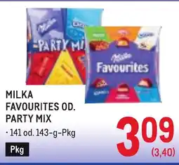 Metro Milka favourites od. party mix Angebot
