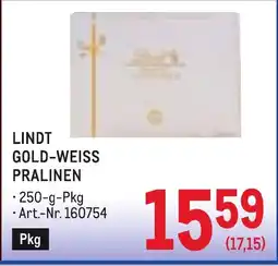Metro Lindt gold-weiss pralinen Angebot