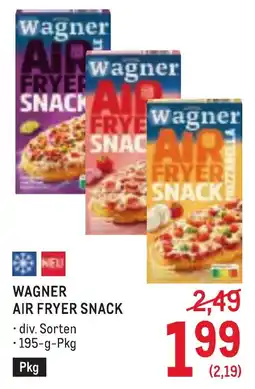 Metro Wagner air fryer snack Angebot
