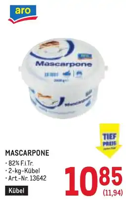 Metro Mascarpone Angebot