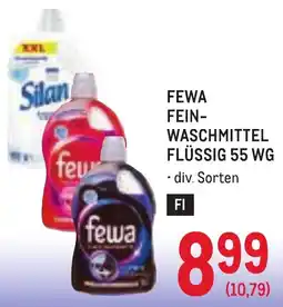 Metro Fewa fein- waschmittel flüssig 55 wg Angebot
