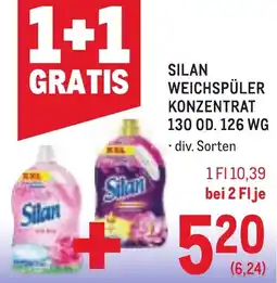 Metro Silan weichspüler konzentrat Angebot