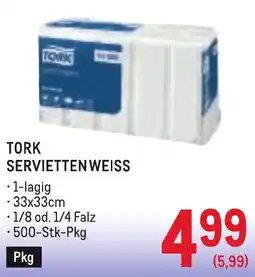 Metro Tork servietten weiss Angebot