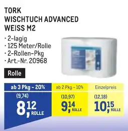 Metro Tork wischtuch advanced weiss m2 Angebot