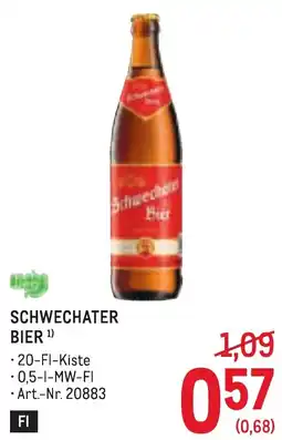 Metro Schwechater bier Angebot
