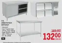 Metro Arbeitstisch gwts4127 Angebot