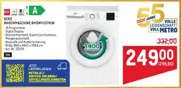 Metro Beko waschmaschine bm3wfu3741w Angebot