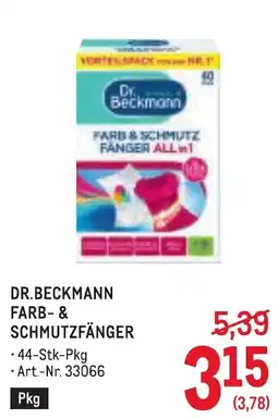 Metro Dr. beckmann farb & schmutzfanger Angebot