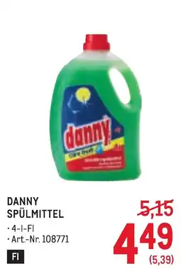 Metro Danny spülmittel Angebot