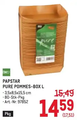 Metro Papstar pure pommes-box l Angebot