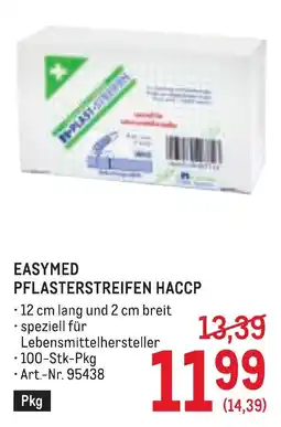 Metro Easymed pflasterstreifen haccp Angebot