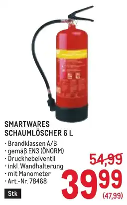 Metro Smartwares schaumlöscher Angebot