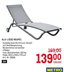Metro Alu-liege neapel Angebot