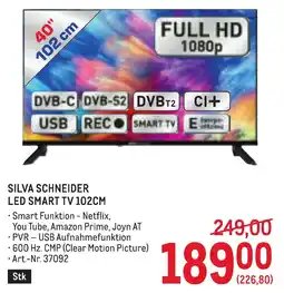 Metro Silva schneider led smart tv Angebot